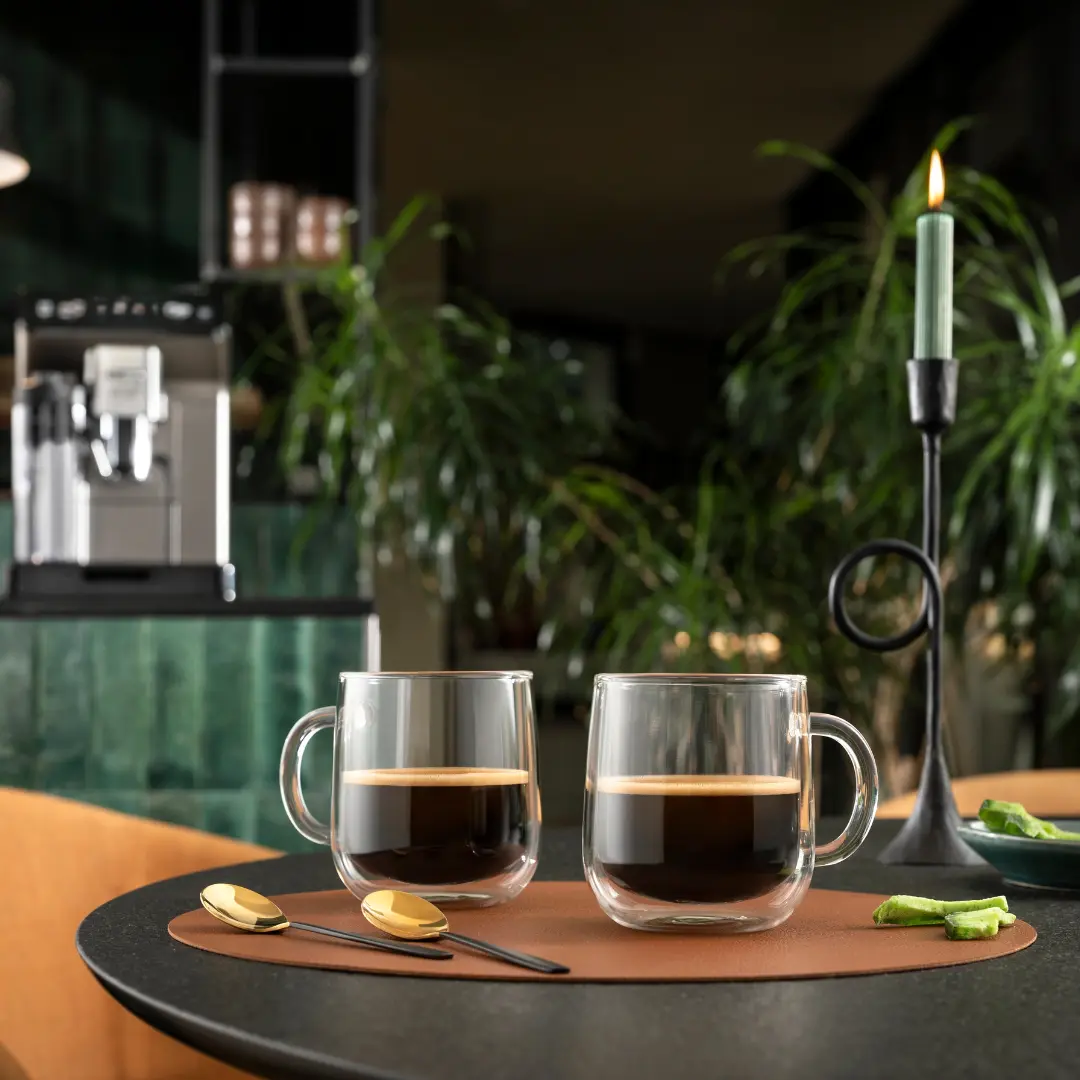 DeLonghi Set of 2 Double Wall Mugs - Image 3